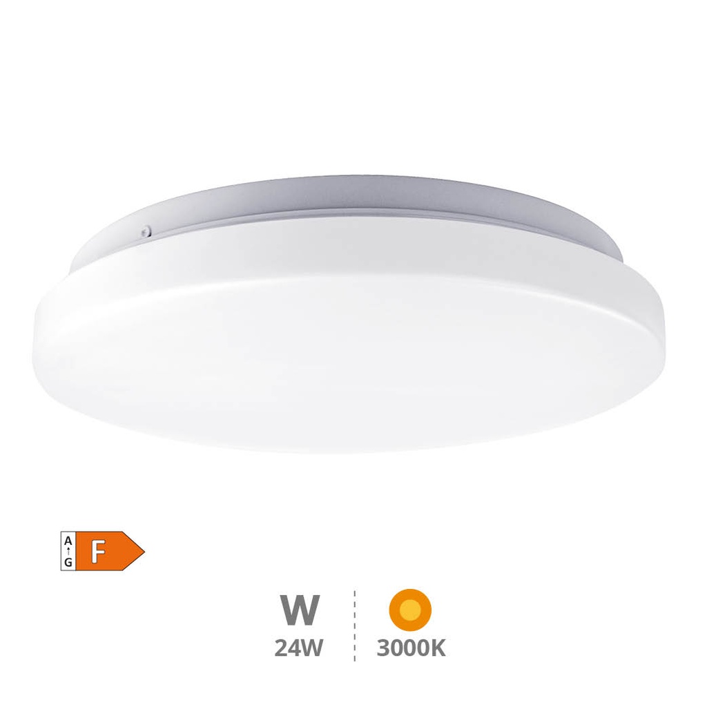 Plafón techo LED Elda 24W 3000K