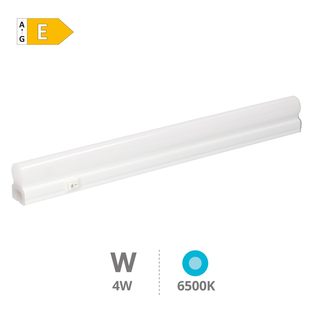 Réglette T5 LED Belo 310mm 4W 6500K