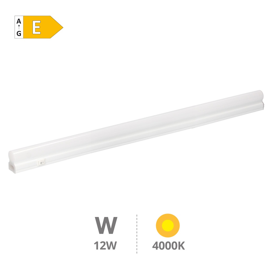 Réglette T5 LED Belo 870mm 12W 4000K