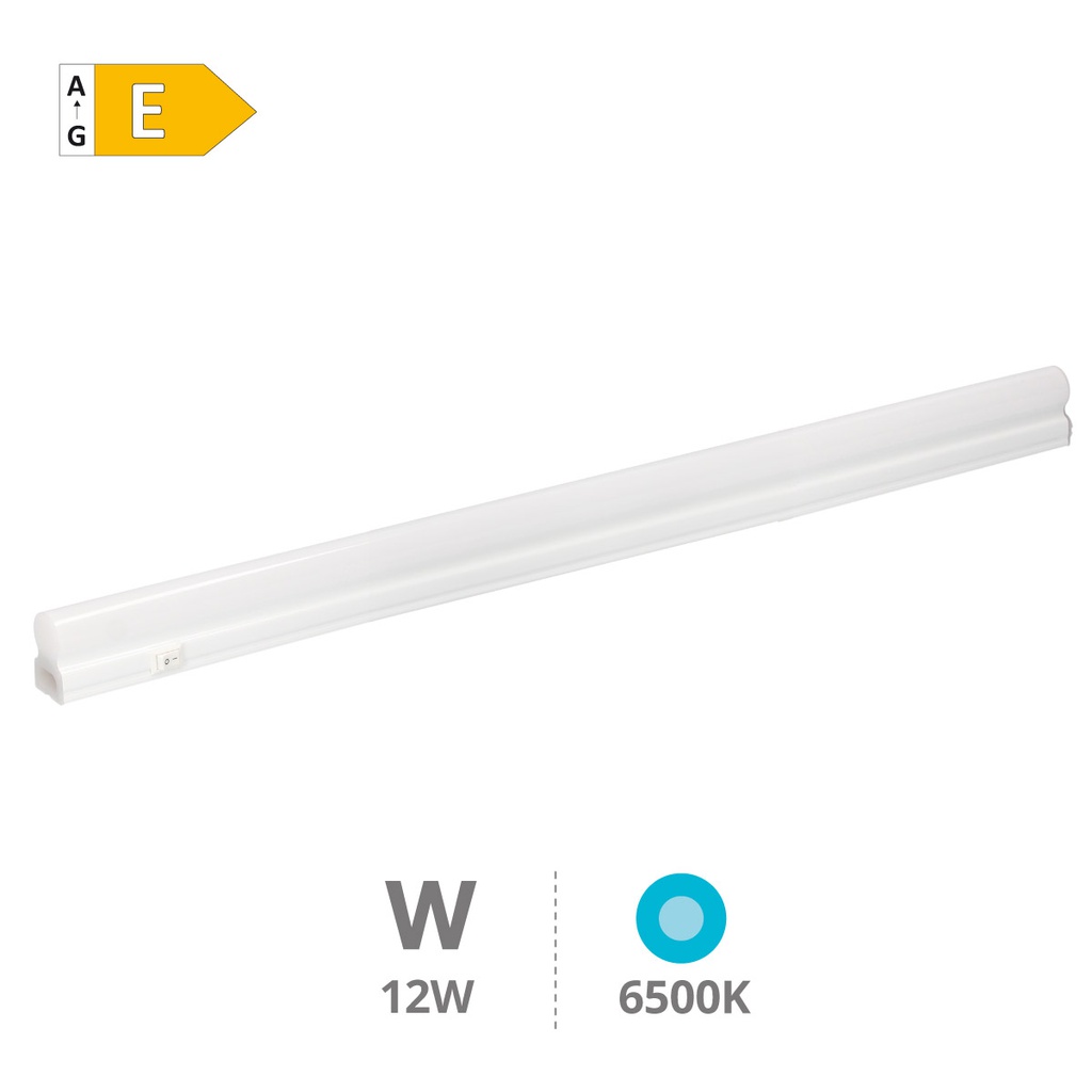 Belo T5 Indoor LED Batten 12W 870mm 6500K