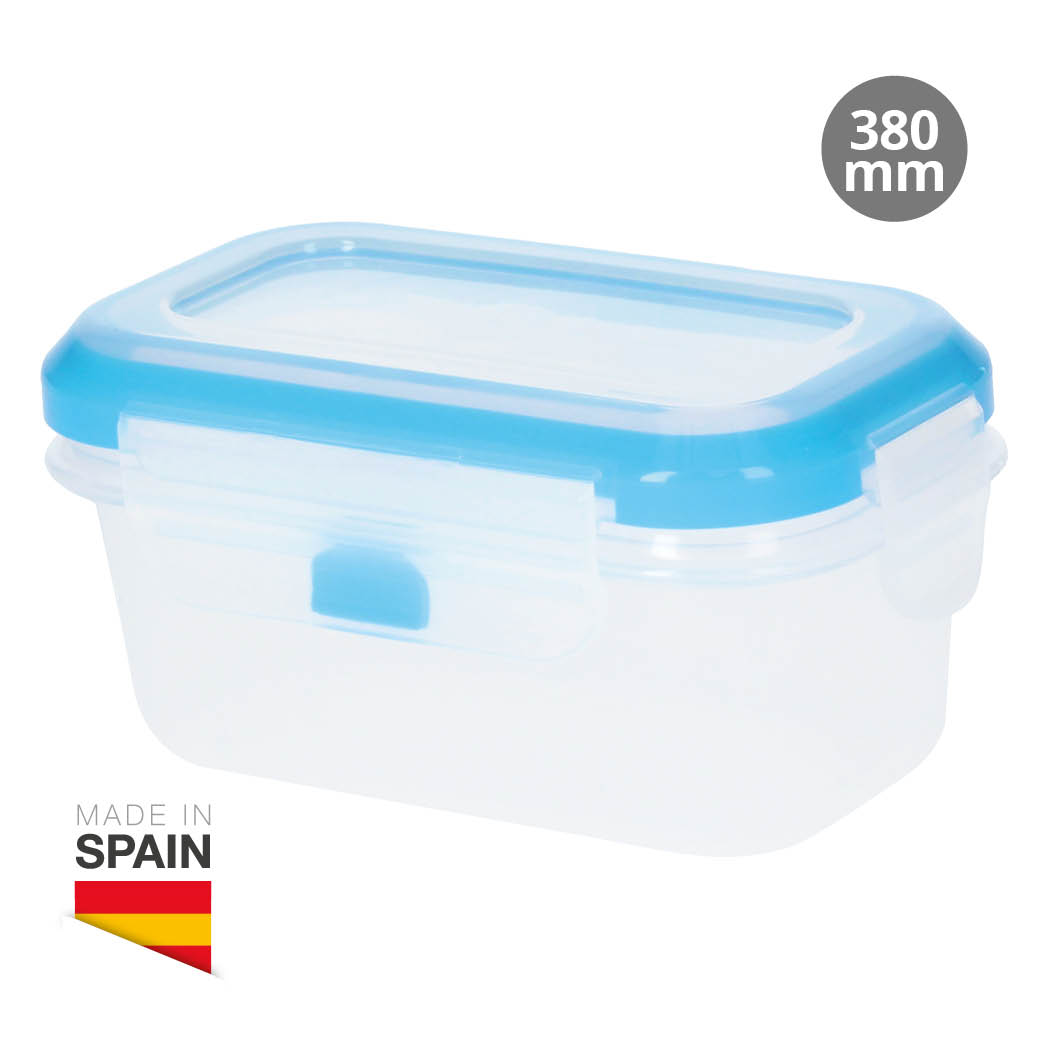 Airtight plastic tupper 380ml