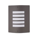 Aplique pared Sibe con rejilla E27 Máx. 60W Gris antracita