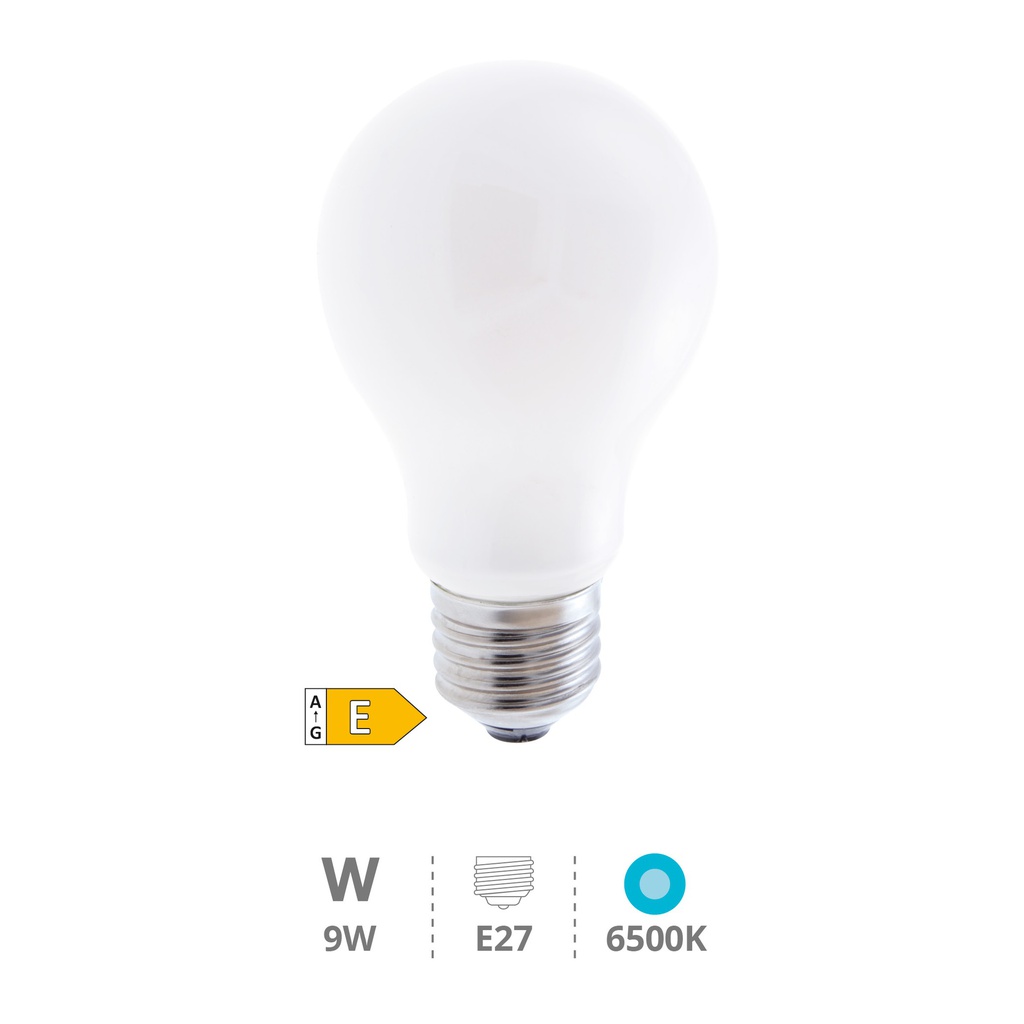 Ampoule LED standard Série Cristal 9W E27 6500K