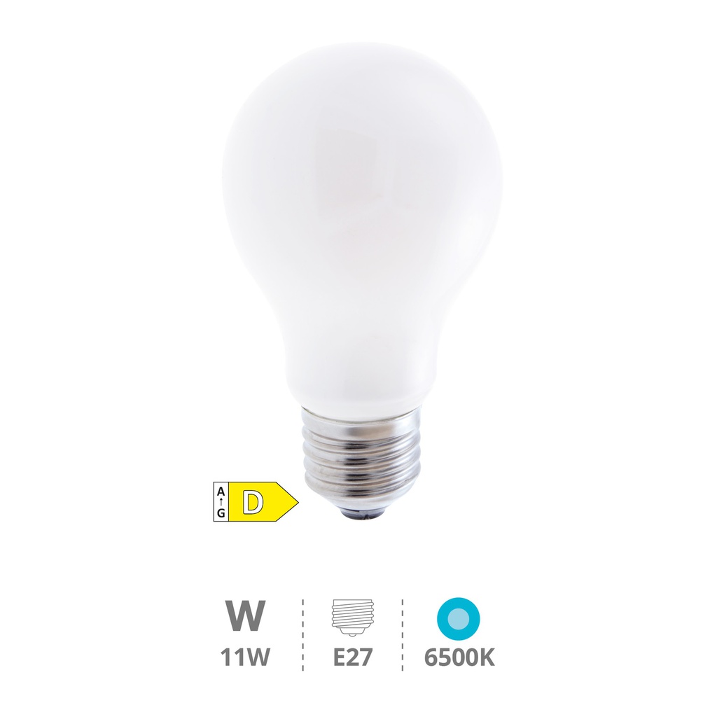 Ampoule LED standard Série Cristal 11 W E27 6500K