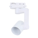 Spot rail monophasé GU10 Blanc