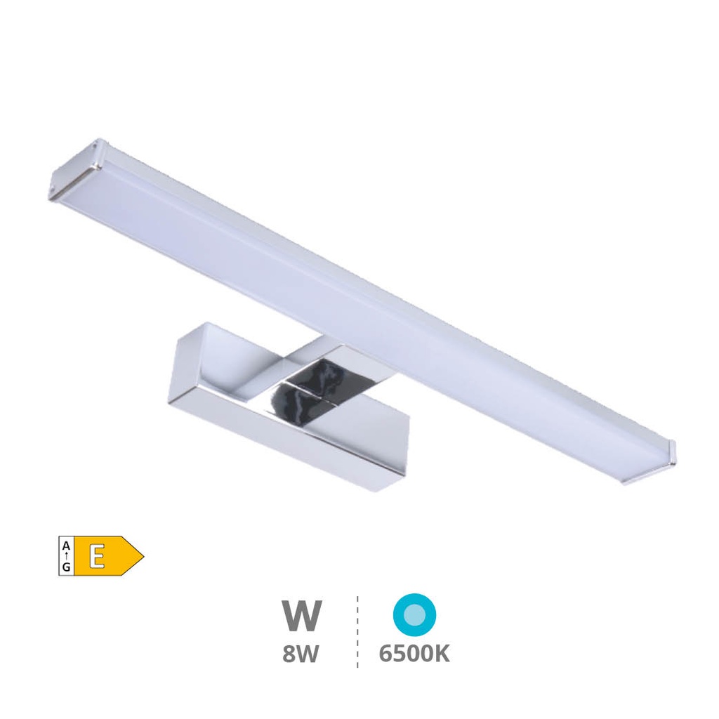 Aplique baño LED Sund 8W 6500K IP44