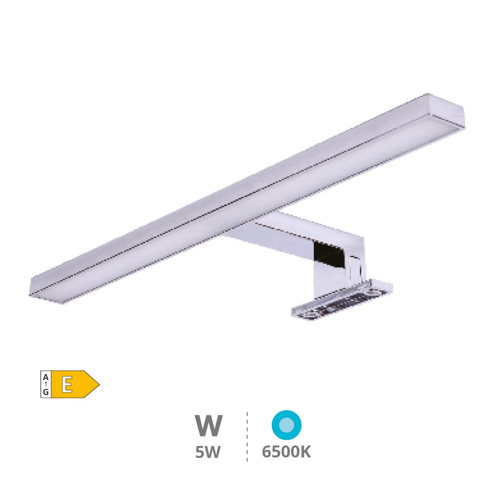 Aplique baño LED Amnes 5W 6500K IP44