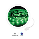 5M 14,4W/M LED strip RGB IP20 24V