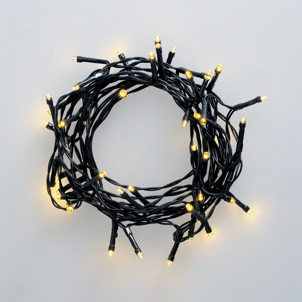 5M LED garland 8 functions Warm White