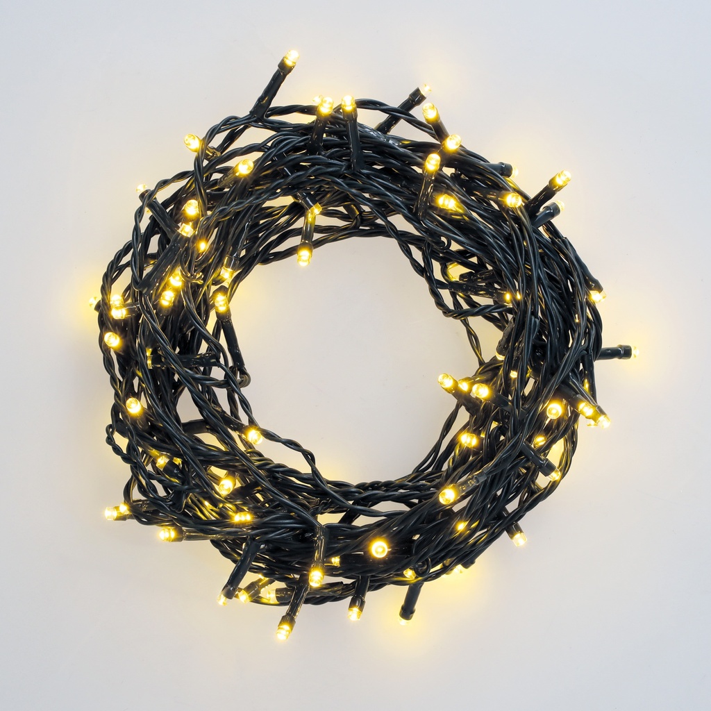 10M LED garland 8 functions Warm White