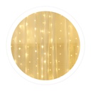 1X1,2M LED curtain Warm White