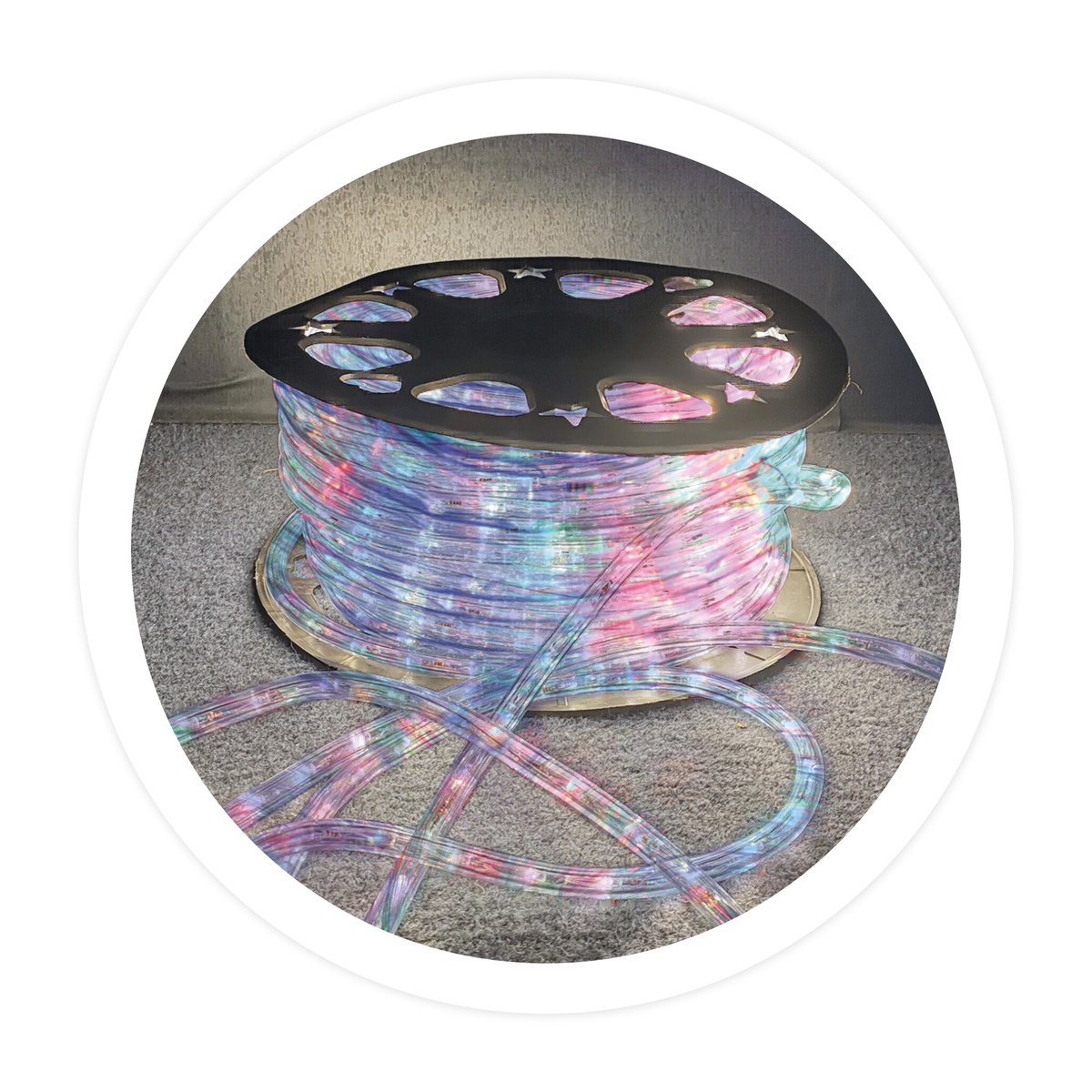 48M Flexible rope LED light RGB