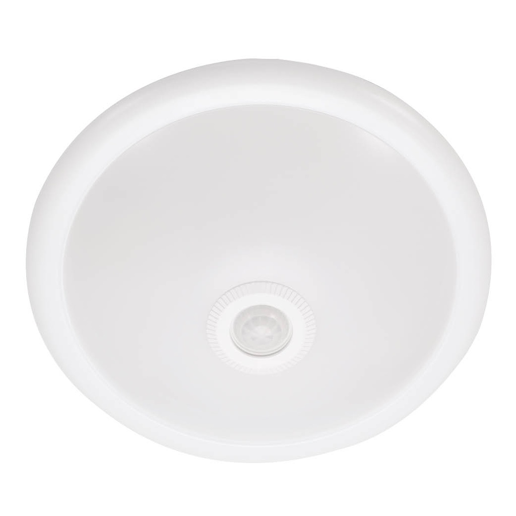 Plafonnier plafond Kigoma avec détecteur de mouvement et crépusculaire 2x25 W (LED) E27