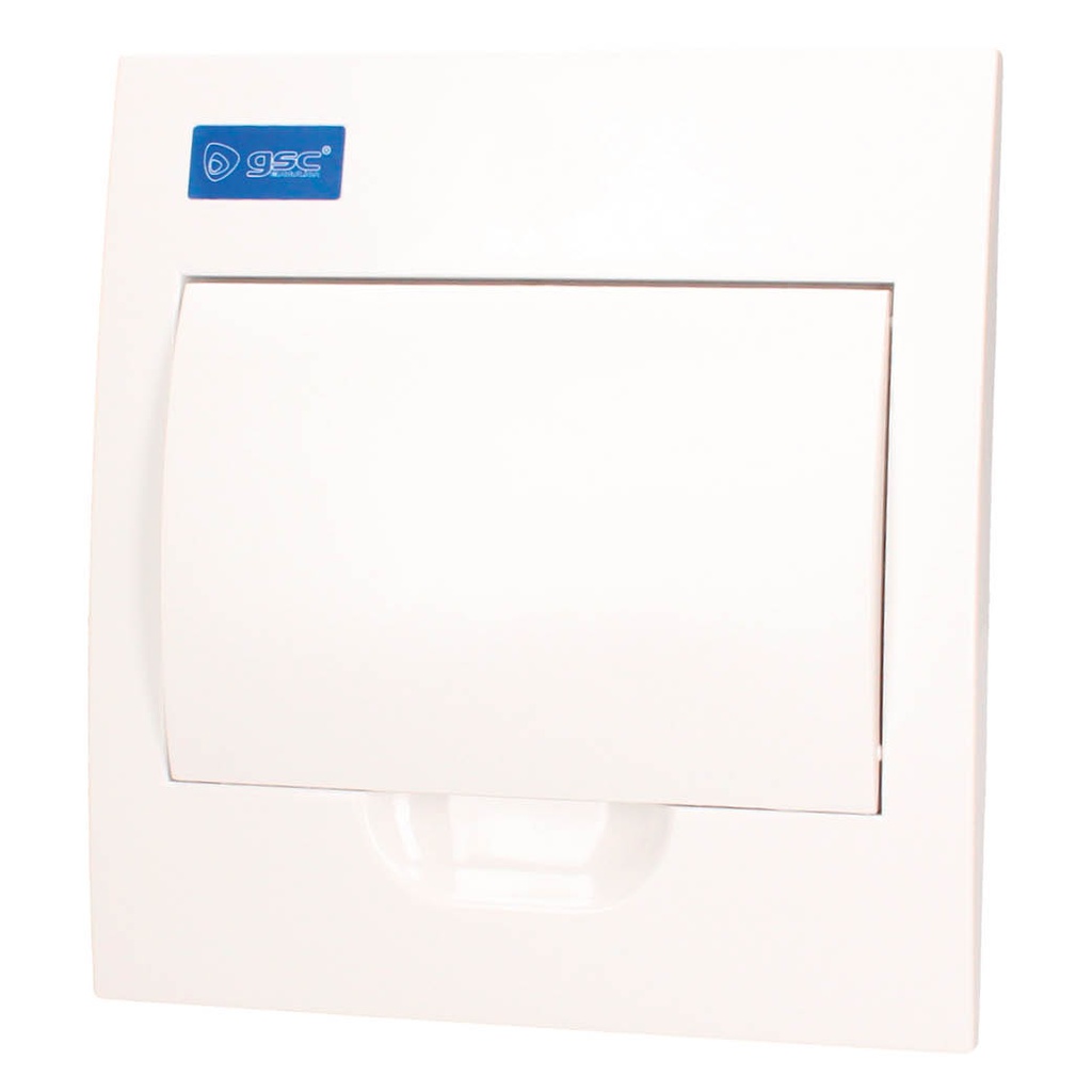 8way distribution box , flush mounting, white door