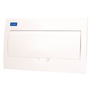 Quadro elétrico de encastrar 18 módulos Branco