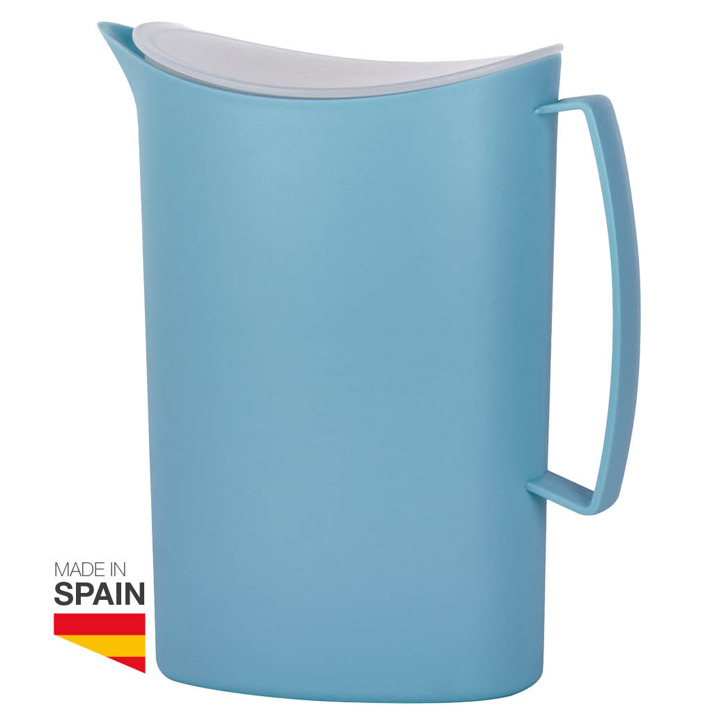 Jarra para agua 2L Azul - Retráctil 4uds