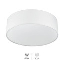 Gemena fabric ceiling lamp 2xE27 White