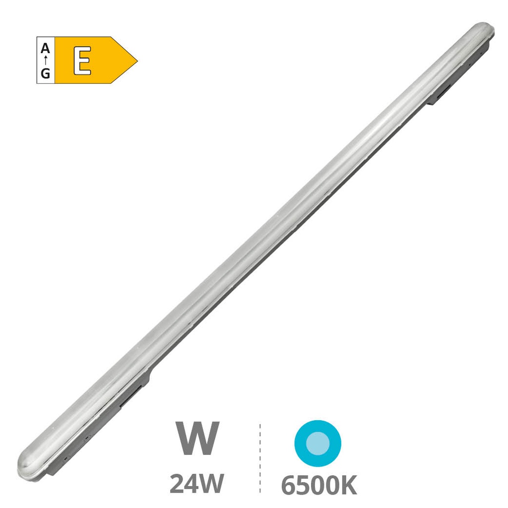 Réglette LED Lepola 24W 6500K IP65