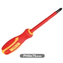 Chave de parafusos com isolamento Philips PH0 x 75 mm