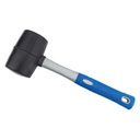 Rubber mallet with fiberglass handle 680gr