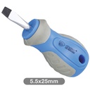 Short flat screwdriver 5.5x25mm