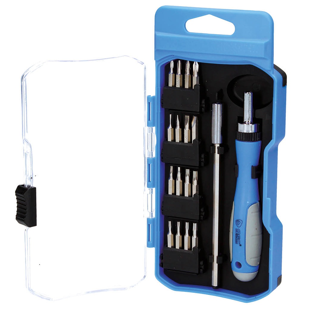 Set of 18 precision screwdriver pieces