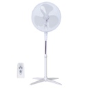 Ventilador de pé Khela com controlo remoto Ø43cm 45W Branco