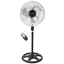 Ventilador metálico de pie Lumbo con mando Ø50cm 70W