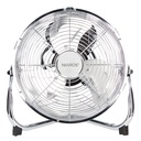 Ventilador metálico de chão Mueda Ø28cm 50W