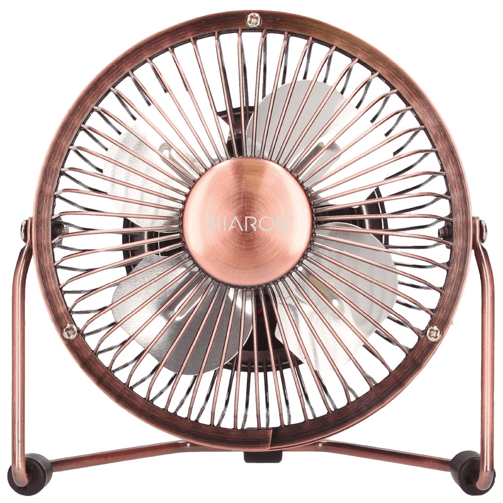 Mini table fan USB 2,5W Copper