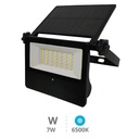 LED Solar floodlight 7W 6500K IP65