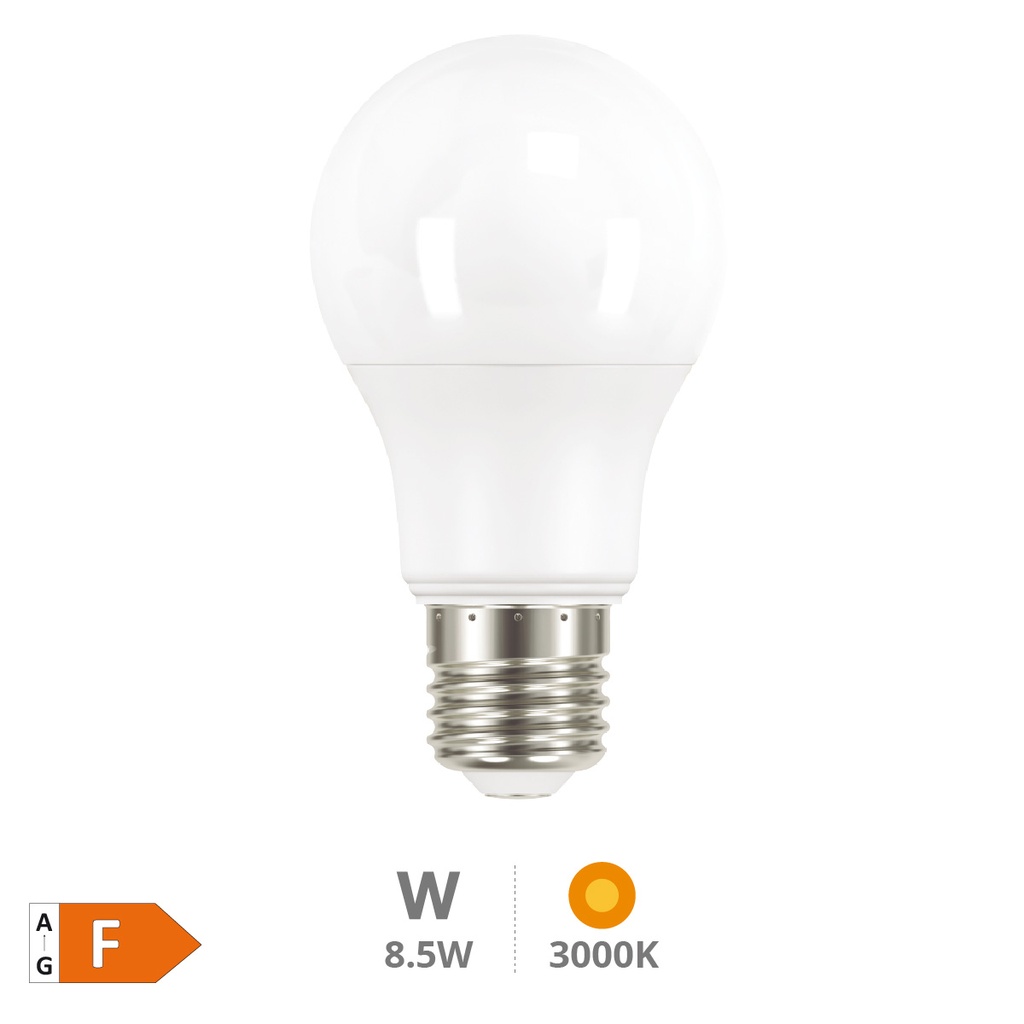 Bombilla LED estándar A60 8,5W E27 3000K - Libertina