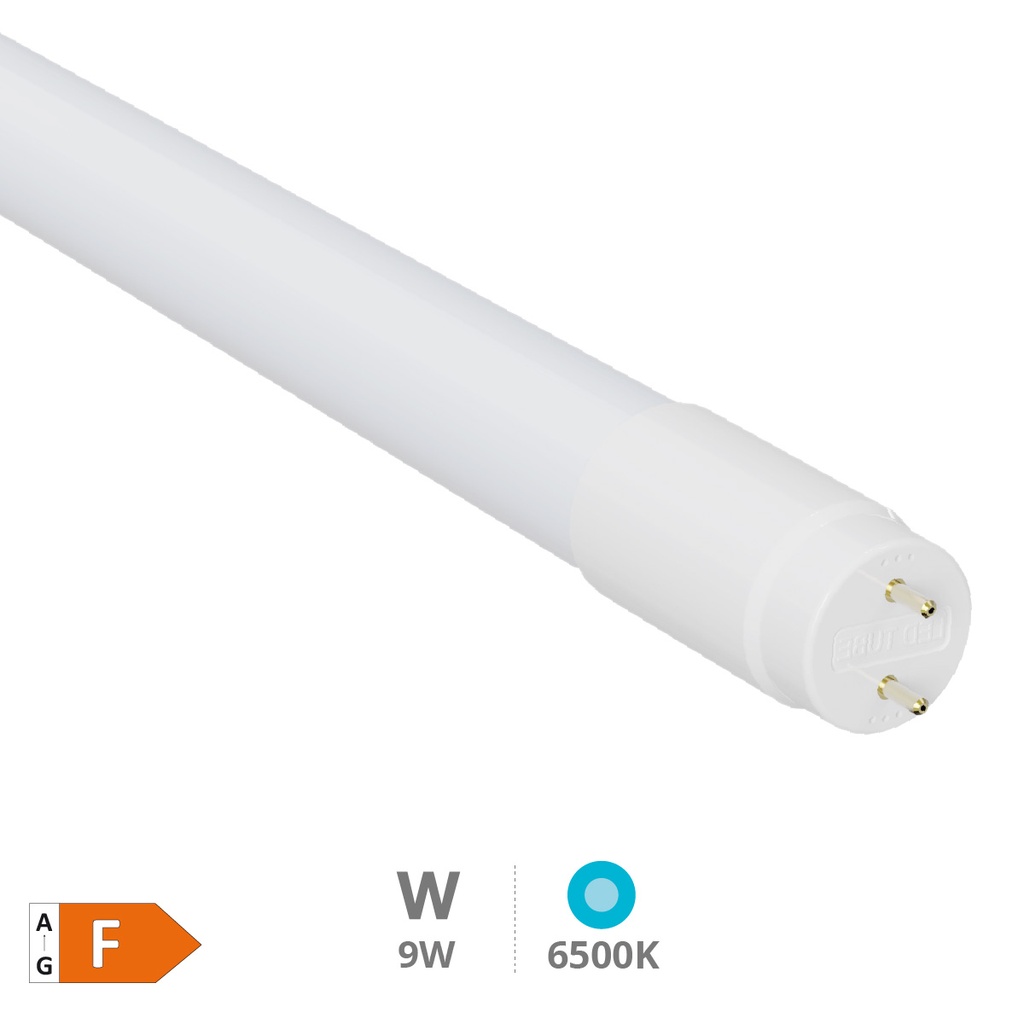 T8 Glass LED tube 9W G13 6500K 60cms - Libertina