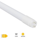 T8 Glass LED tube 18W G13 4000K 120cms - Libertina