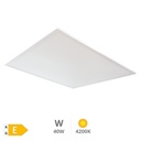 Panel empotrable LED 59,5x59,5cm 40W 4200K Blanco - Libertina