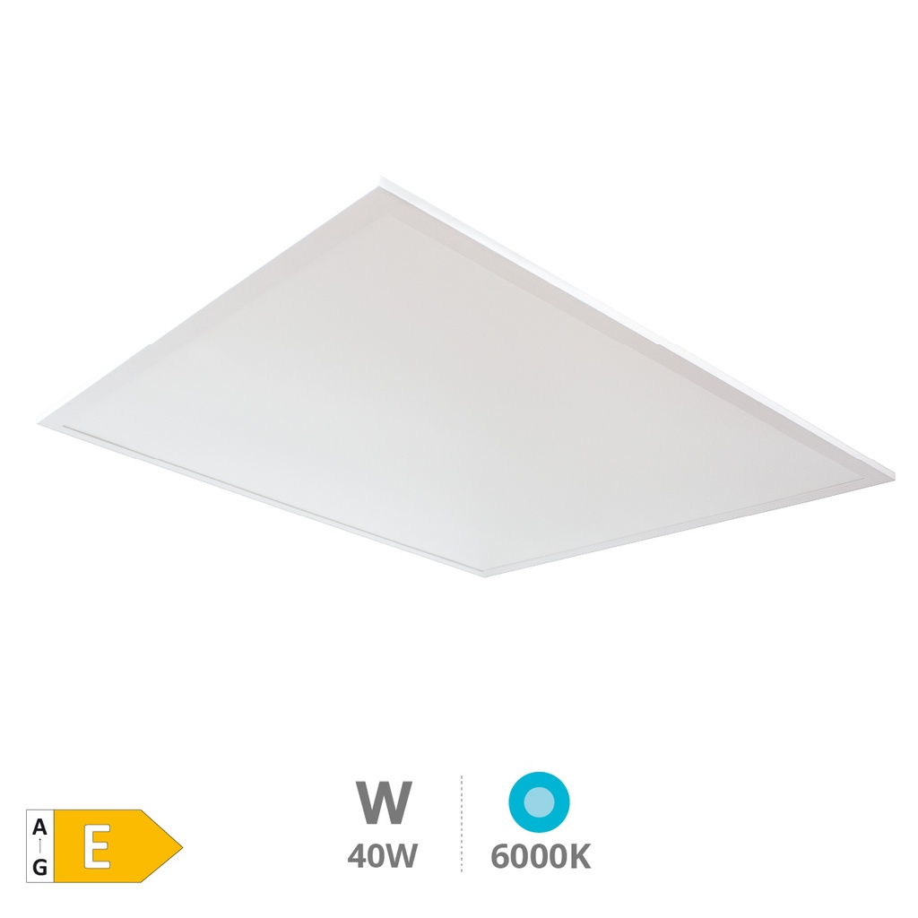 Recessed LED Panel 40W 6000K Libertina White