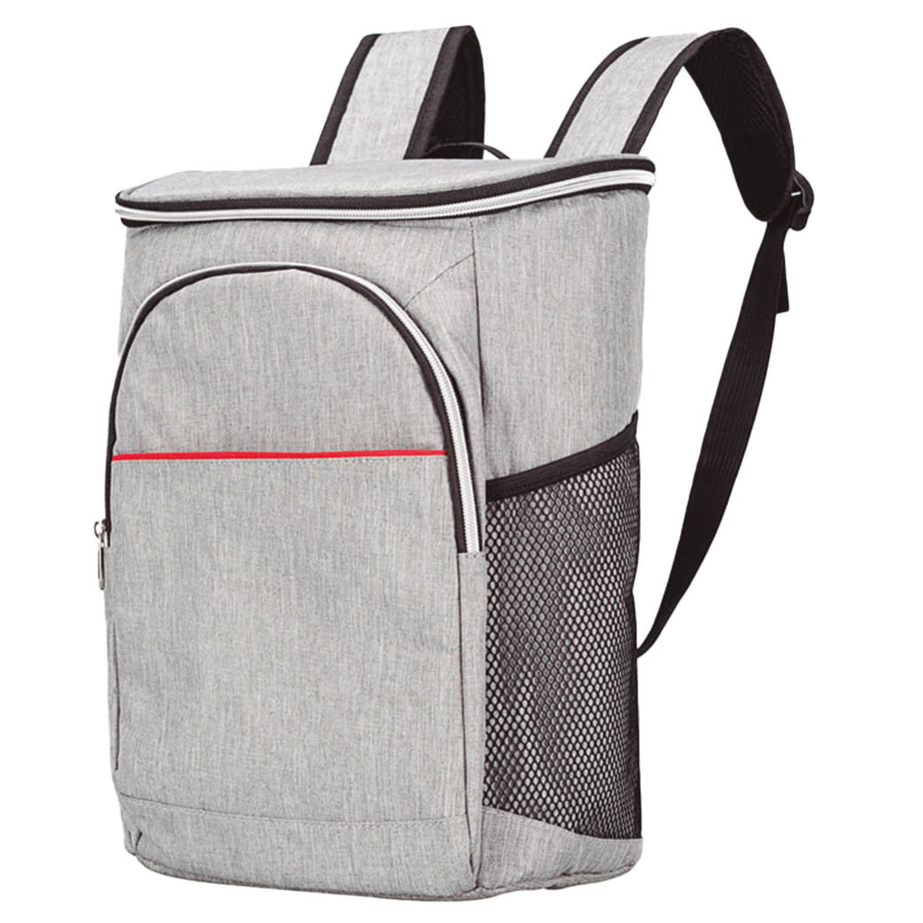 Bolsa mochila térmica porta alimentos 14L Gris