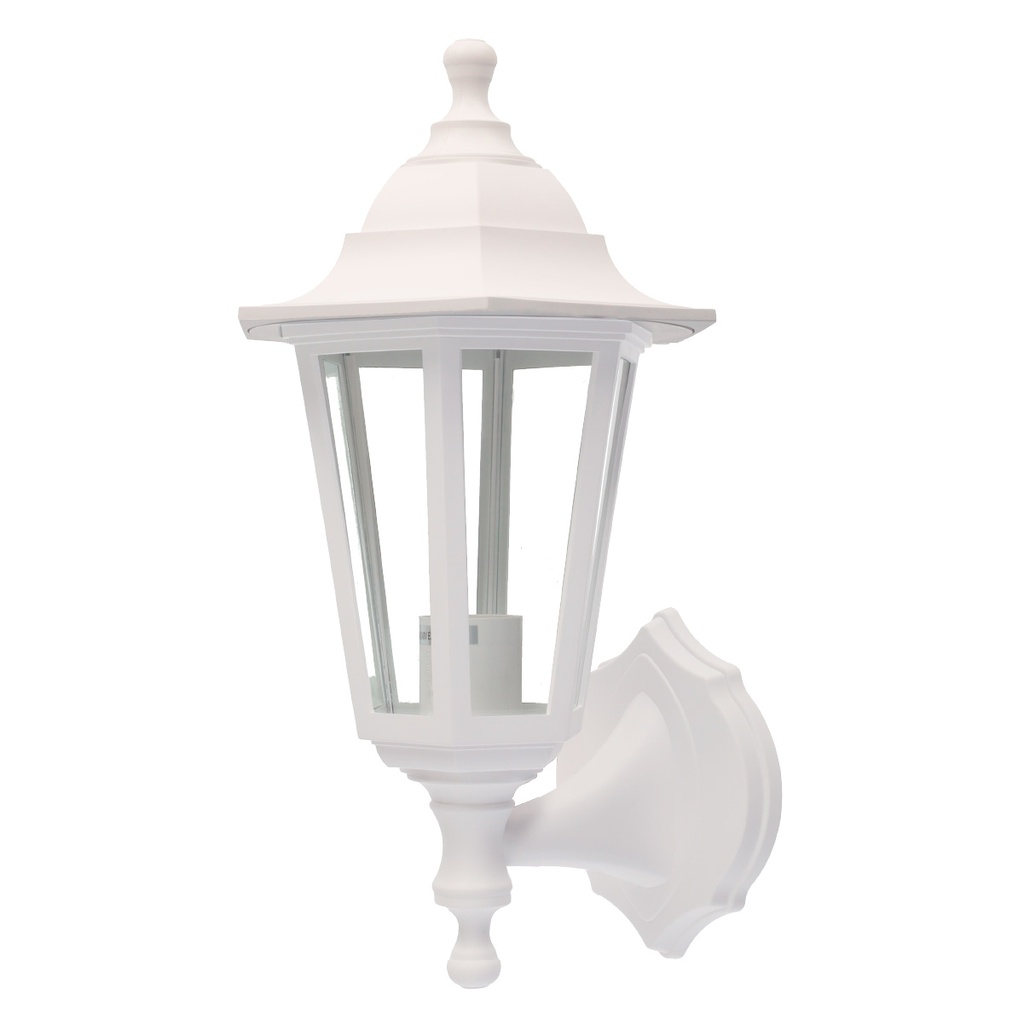 Bagan series reversible arm garden light E27 IP44 white