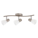 Guimara series triple linear spotlights E14 nickel