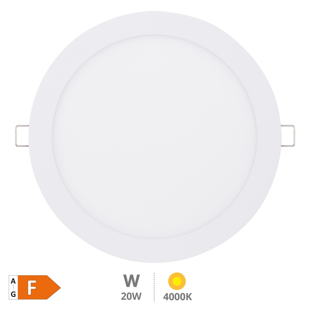 Lonbo round recessed downlight 20W 4200K White