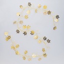 1,5M LED garland with golden branches Warm White