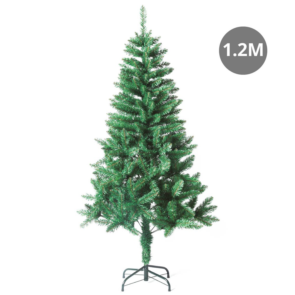 Árbol de navidad artificial Kelo 1,2M 220 ramas Verde