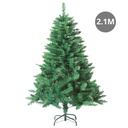 Árbol de navidad artificial Kelo 2,1M 1000 ramas Verde