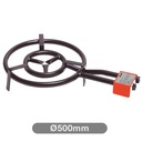 Double Ø500mm gas burner for Ø360mm to Ø700mm paellas