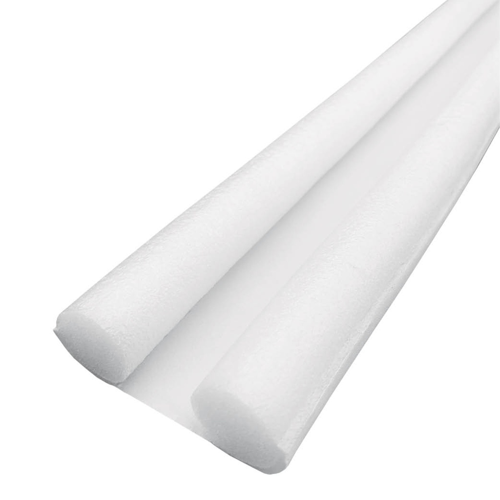 Doble rollo aislante 0,95M Blanco