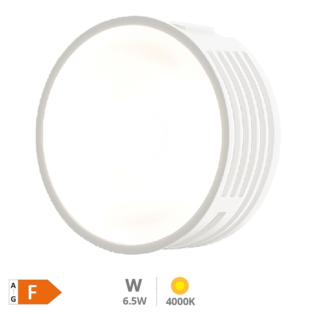 Módulo LED plano Serie Andulo para focos y aros empotrables 120º 6,5W 4000K