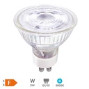 Crystal LED lamp 5W GU10 6500K 38º