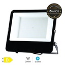 Serie Liwale Aluminum LED floodlight 200W 5700K IP65 Black - Pro Line