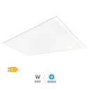 LED recessed panel 60W 6000K 120x60cms. White