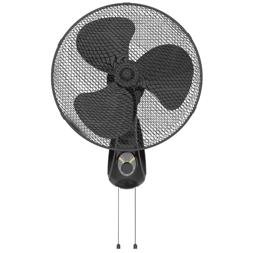  Wall fan 43cm Ø 45W  Black